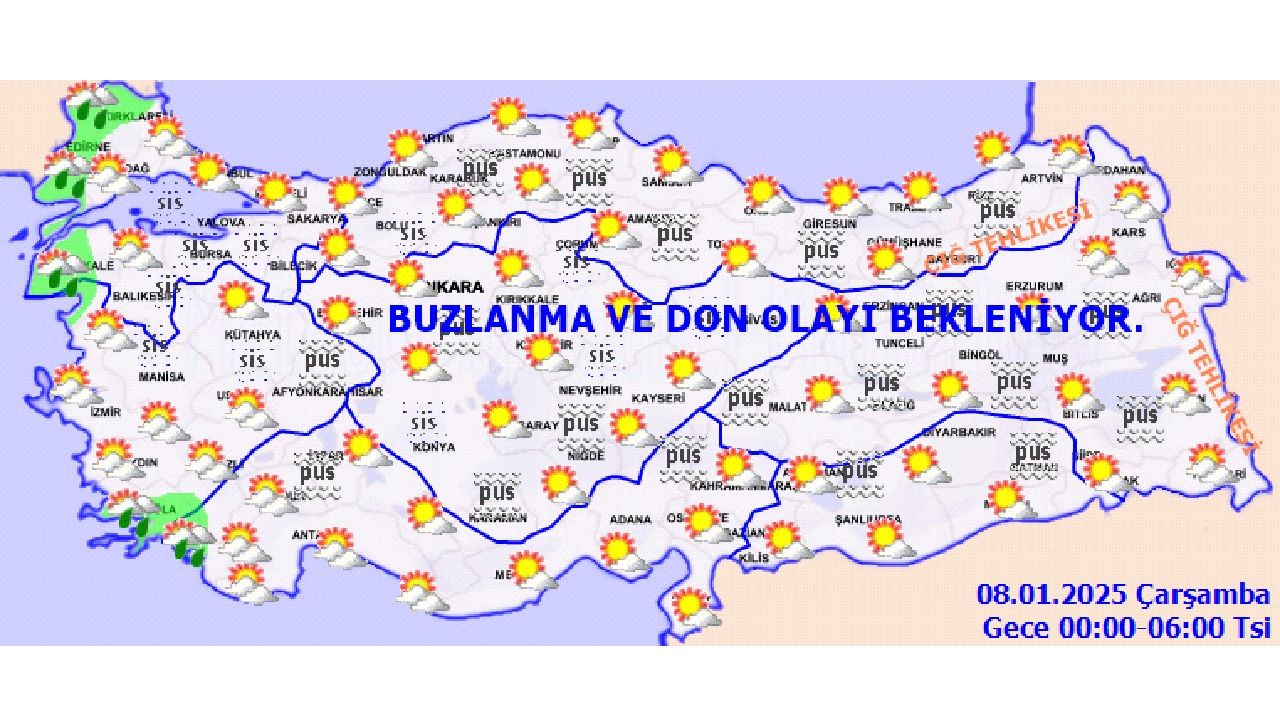 8 Ocak 2025 Çarşamba yurt genelinde yazdan kalma sıcaklıklar etkili olacak! İşte Eskişehir, Ankara, İstanbul, İzmir ve Bursa'da beklenen sıcaklıklar... 3