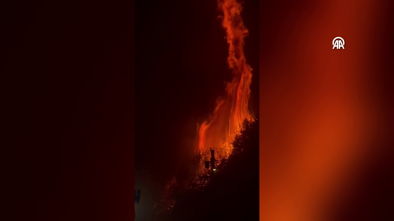 ABD cehennemi yaşıyor! Los Angeles'ta korkunç yangın! Binlerce kişi tahliye ediliyor! 6
