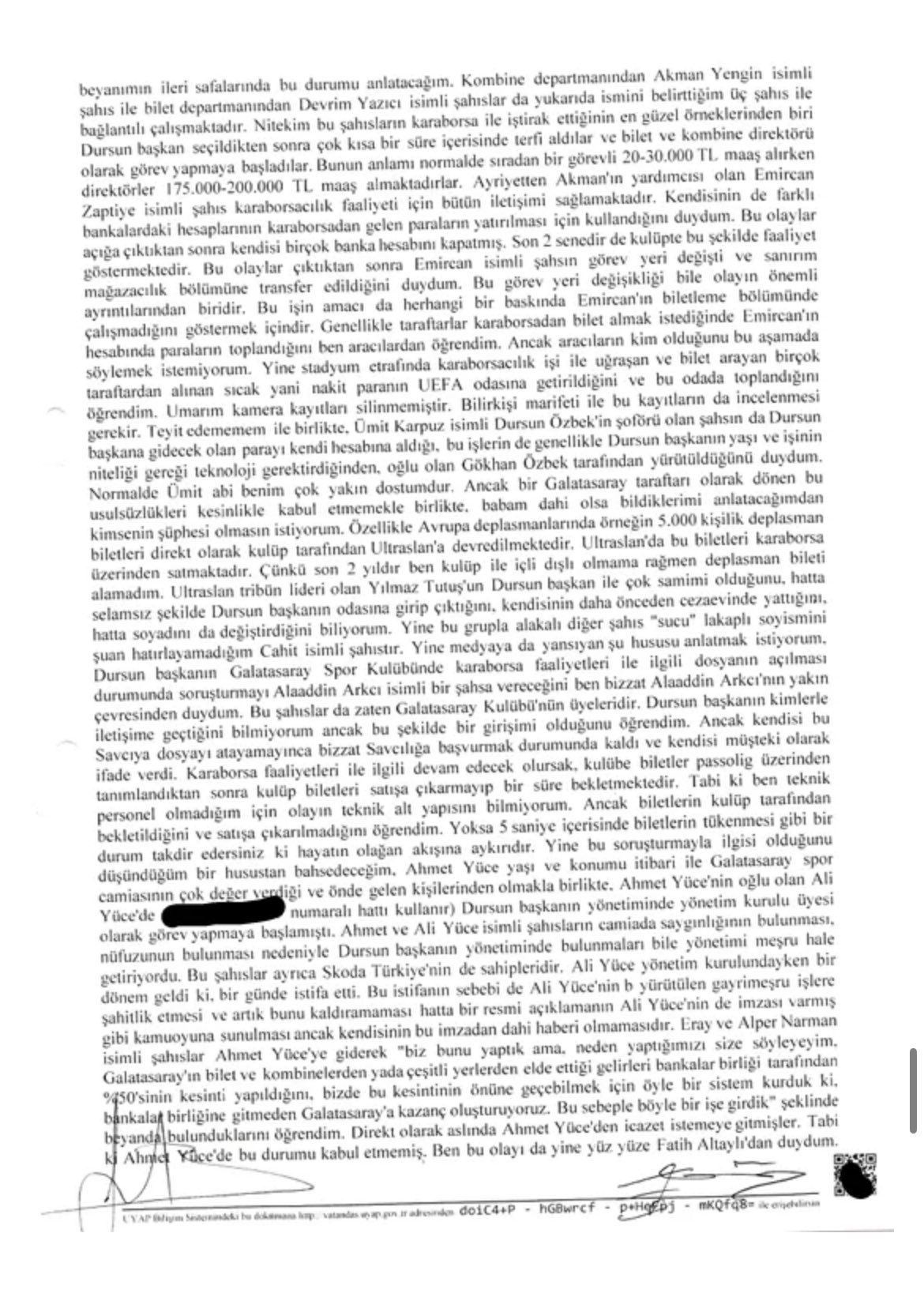 Galatasaray'daki karaborsa iddialıyla ilgili eski kulüp çalışanından şok ifade: "Çalıştığım süre boyunca hepsine şahit oldum, para UEFA odasında paylaşılıyordu" 11