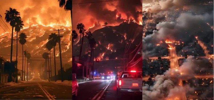 Çuvalladılar! Cayır cayır yanan Los Angeles'ta su sorunu! Rezervuarlar bomboş... 4