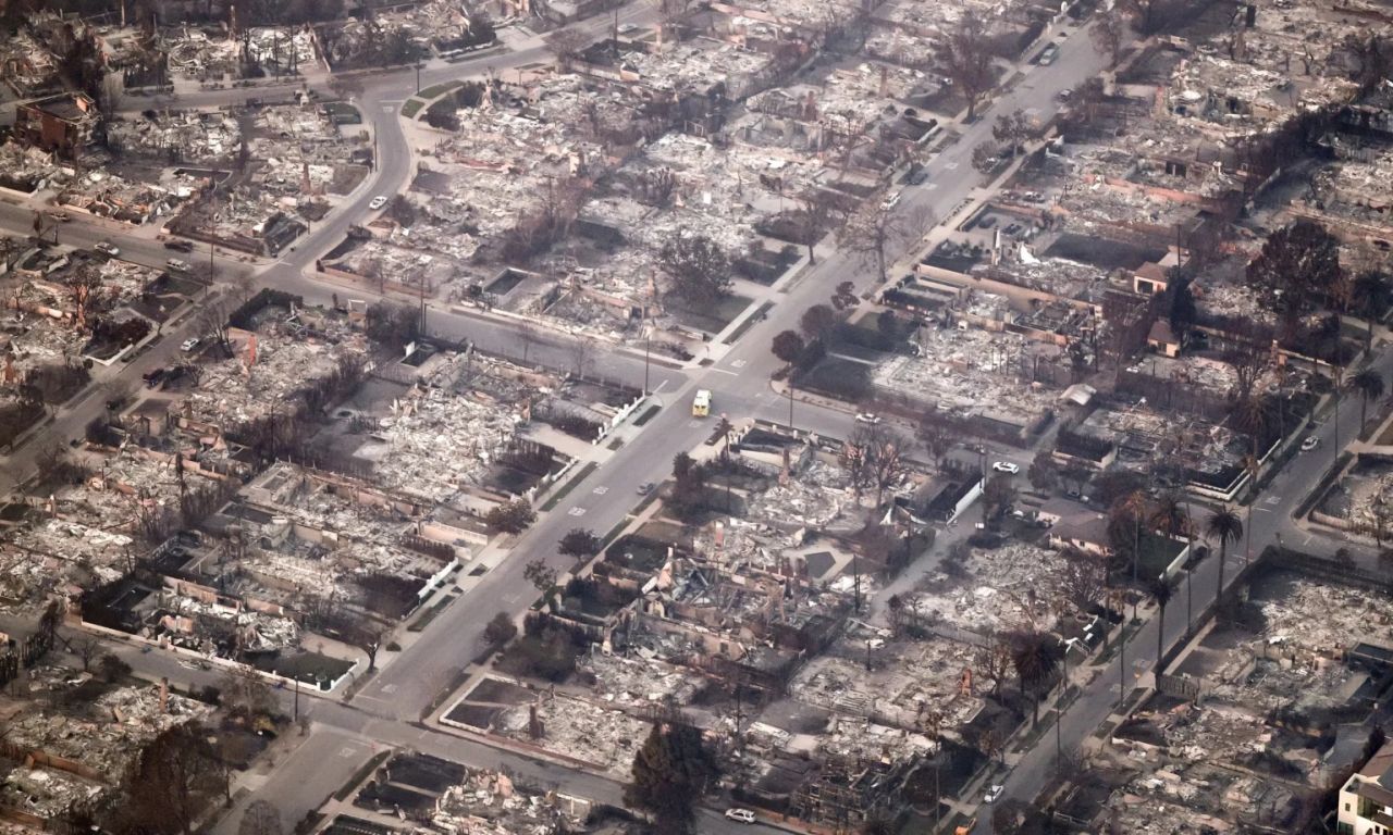 Çuvalladılar! Cayır cayır yanan Los Angeles'ta su sorunu! Rezervuarlar bomboş... 3