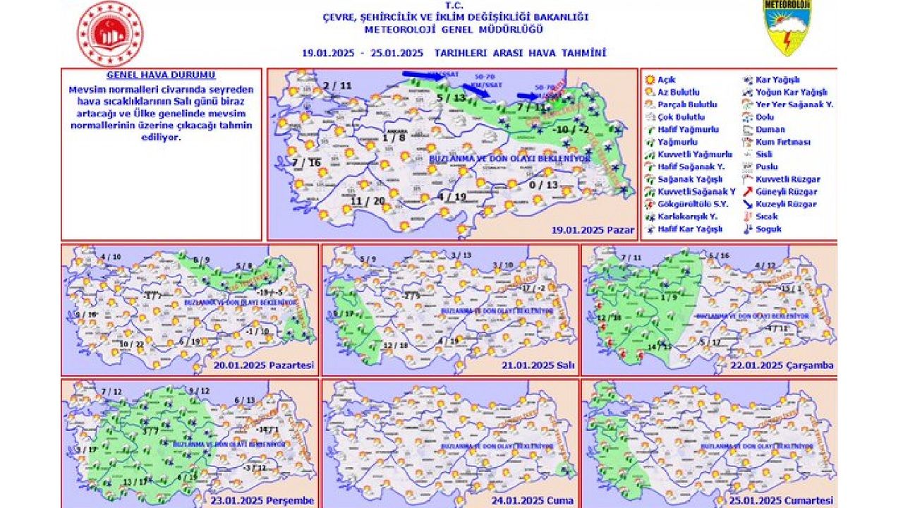 Meteoroloji yurt geneli hava tahmin raporu yayınladı! Fırtına, rüzgar ve yağışa dikkat! 1