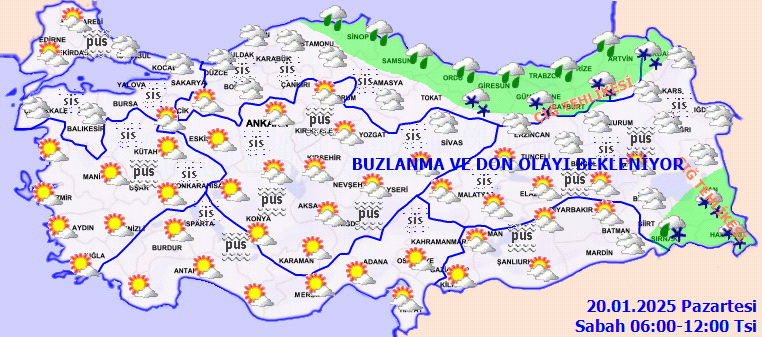 Hava 5 derece soğuyacak! Sağanak yağış geliyor... Bu illerde yaşayanlar dikkat! İşte 20 Ocak Pazartesi İstanbul, Ankara, İzmir, Antalya hava durumu... 4