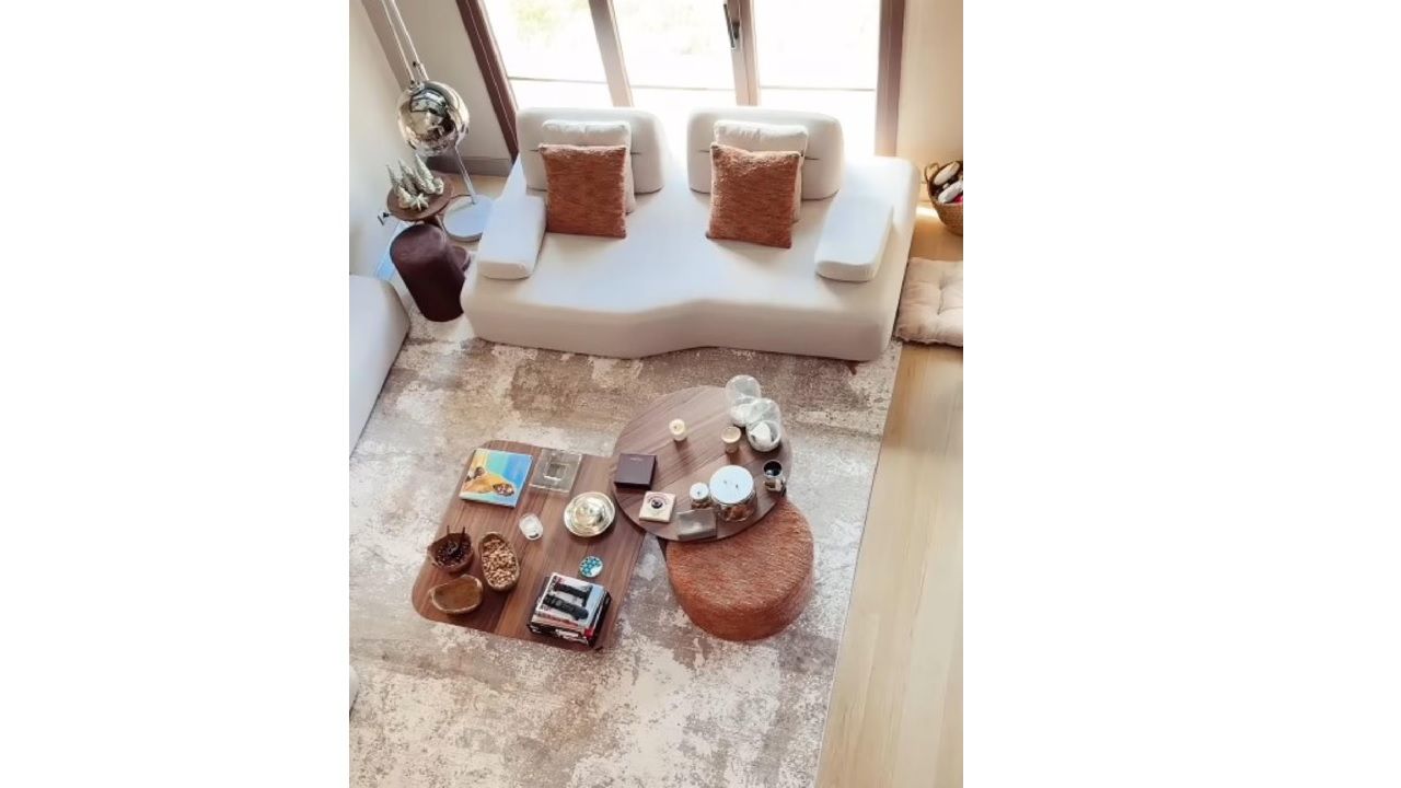 Pınar Altuğ cam tavanlı evini paylaştı! Görenler hayran kaldı... 3