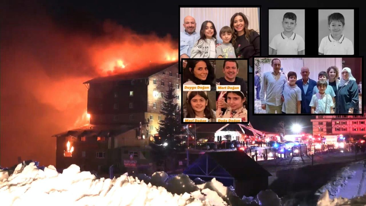 Sömestr tatili faciaya dönüştü... Bolu Kartalkaya otel yangınında hayatını kaybedenlerin kimliği belirlendi! 1