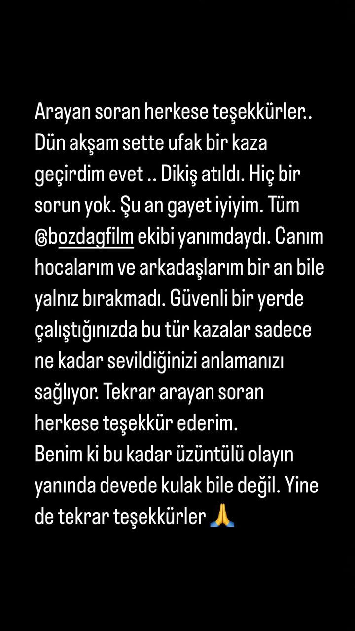 Didem Balçın sette kaza geçirdi! Apar topar hastaneye kaldırıldı: İşte Balçın'ın sağlık durumu 4