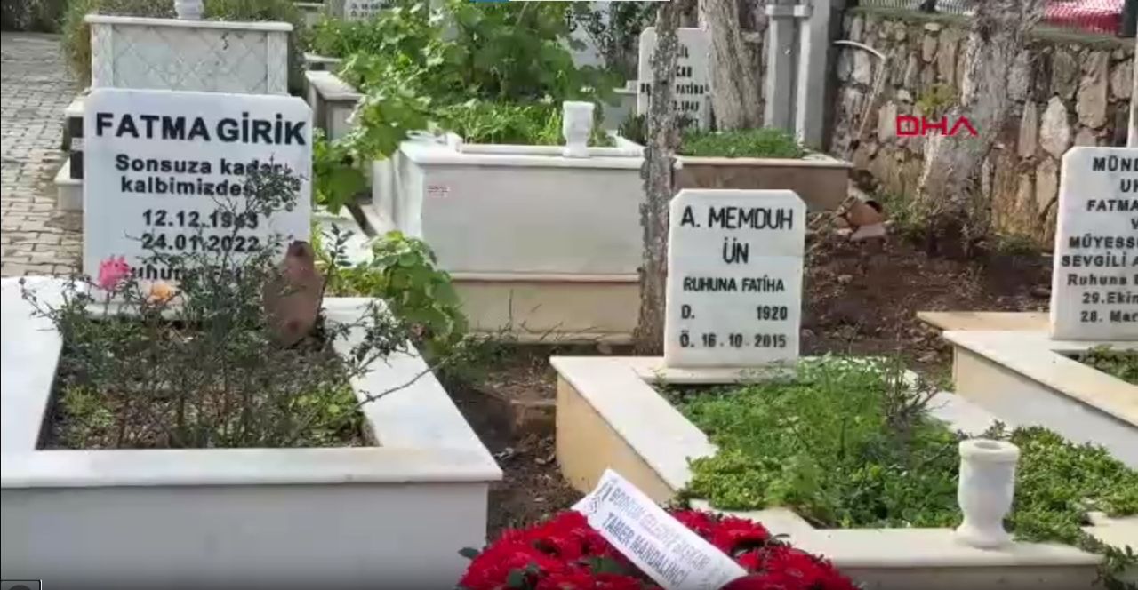 Türk sinemasının usta ismi Fatma Girik, ölüm yıl dönümünde mezarı başında dualarla anıldı 3
