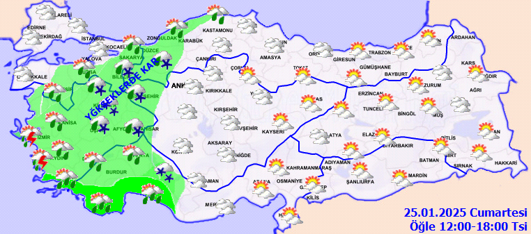 Meteorolojiden Antalya ve Muğla için kuvvetli yağış uyarısı! 3