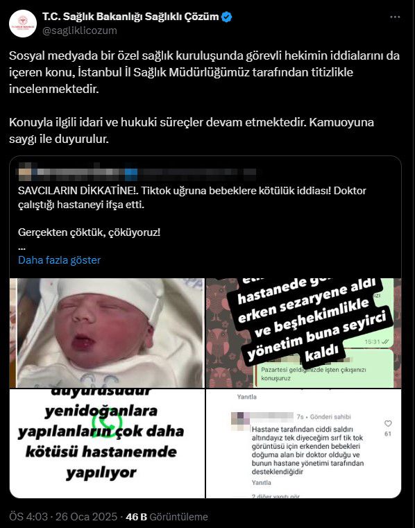 Kan donduran iddia! İstanbul'da bir özel hastanede erken doğum skandalı! 8