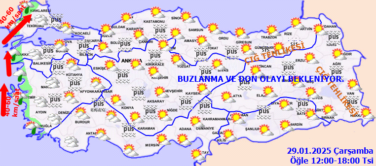 İstanbul'a kar geliyor! Tarih verildi... İşte 29 Ocak Çarşamba hava durumu tahminleri... 5