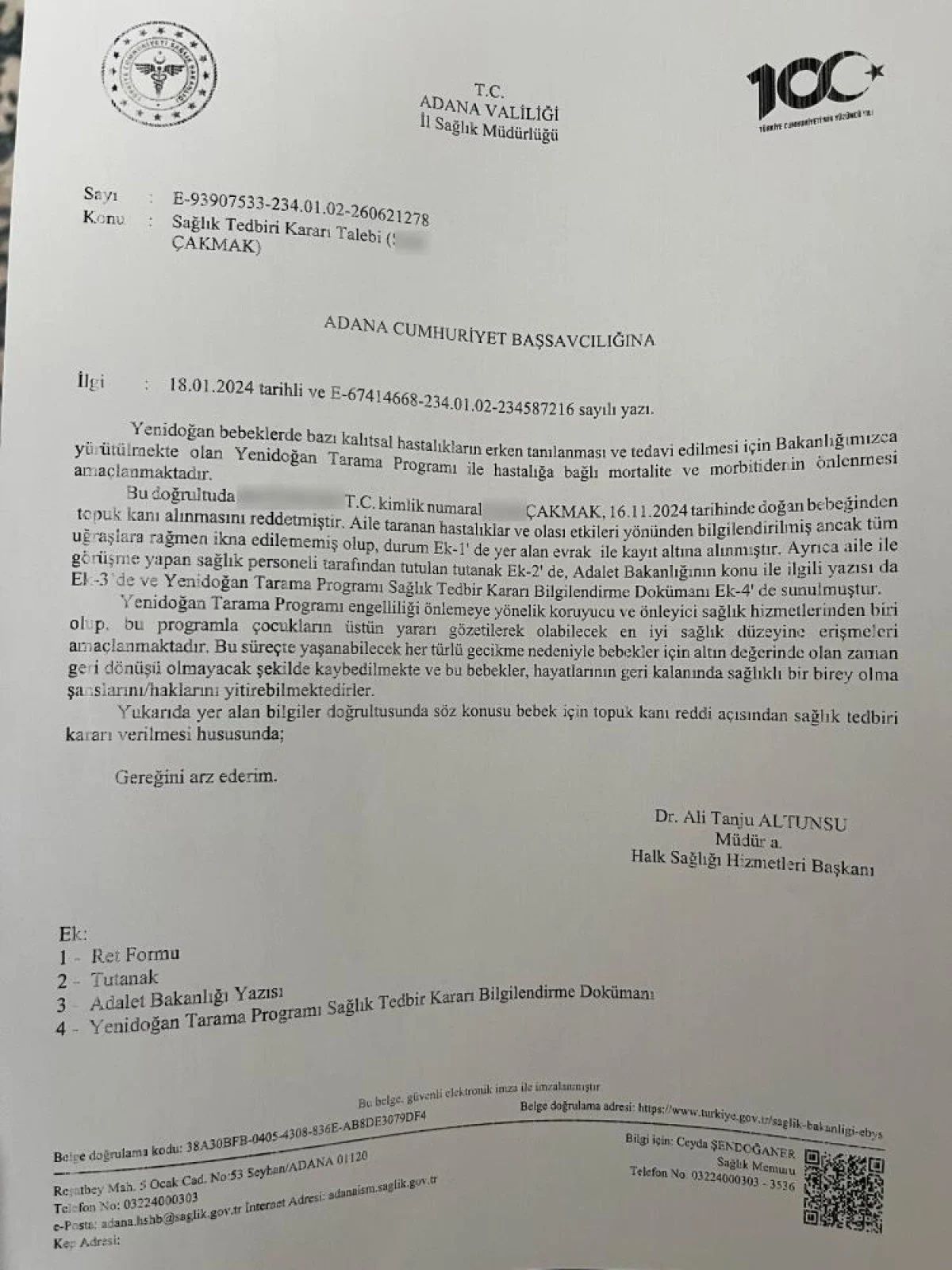 2.5 aylık bebeğe kayyum atandı! Adana'da bebeklerinden topuk kanı alınmasını istemeyen aile neye uğradığını şaşırdı! 8