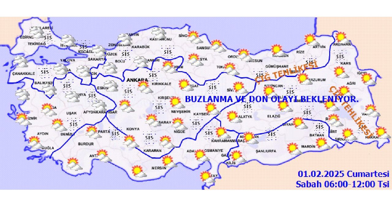 1 Şubat 2025 Cumartesi hava durumu raporu yayınlandı! İstanbul'da yaşayanlar dikkat! 2