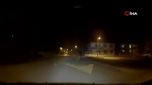 O anlar kamerada! Ankara'da gizemli olay! Esrarengiz cisim merak uyandırdı! 1