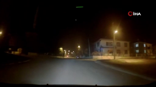 O anlar kamerada! Ankara'da gizemli olay! Esrarengiz cisim merak uyandırdı! 2