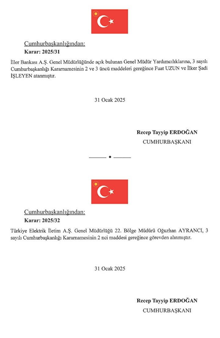 Resmi Gazete'de yayımlandı: Birçok Bakanlıkta başmüfettiş atamaları gerçekleşti! 4