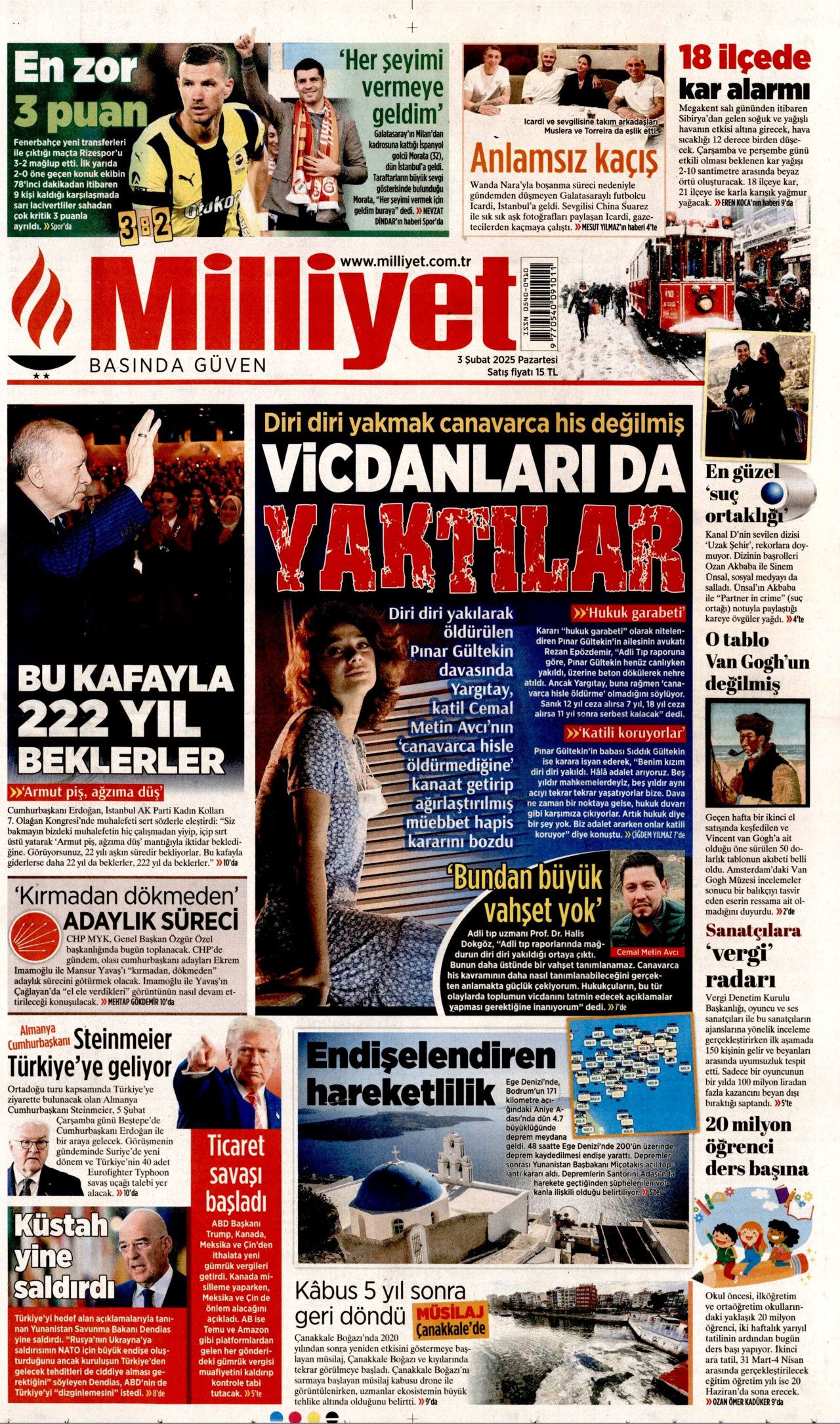 'Canavar'a 2027'de tahliye! Yargıtay Pınar Gültekin'i yakıp üzerine beton döken Cemal Metin Avcı'nın cezasını bozdu! 9