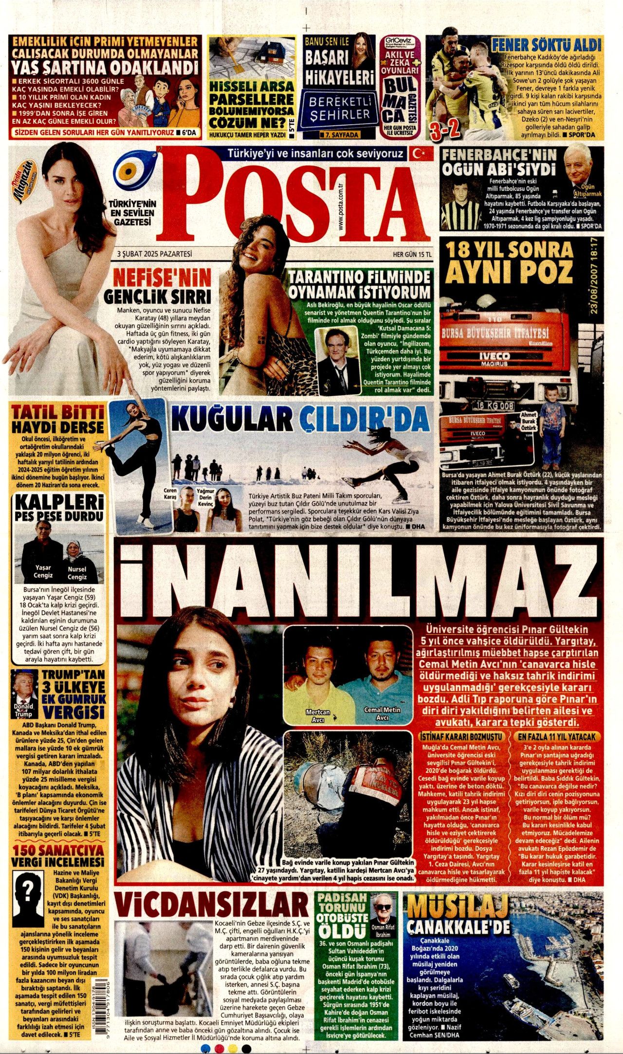 'Canavar'a 2027'de tahliye! Yargıtay Pınar Gültekin'i yakıp üzerine beton döken Cemal Metin Avcı'nın cezasını bozdu! 8