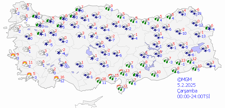 Sibirya soğukları geliyor! Kar fırtınası yaşanacak... Meteoroloji 5 günlük harita yayınladı! İstanbul için tarih verildi... 9
