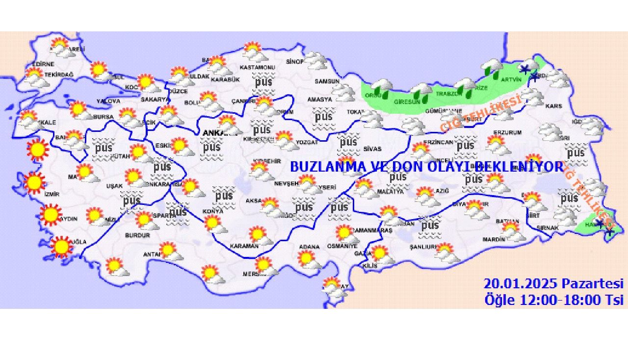 4 Şubat 2025 Meteoroloji yurt geneli hava tahmin raporunu yayınladı! İşte il il beklenen sıcaklıklar... 4