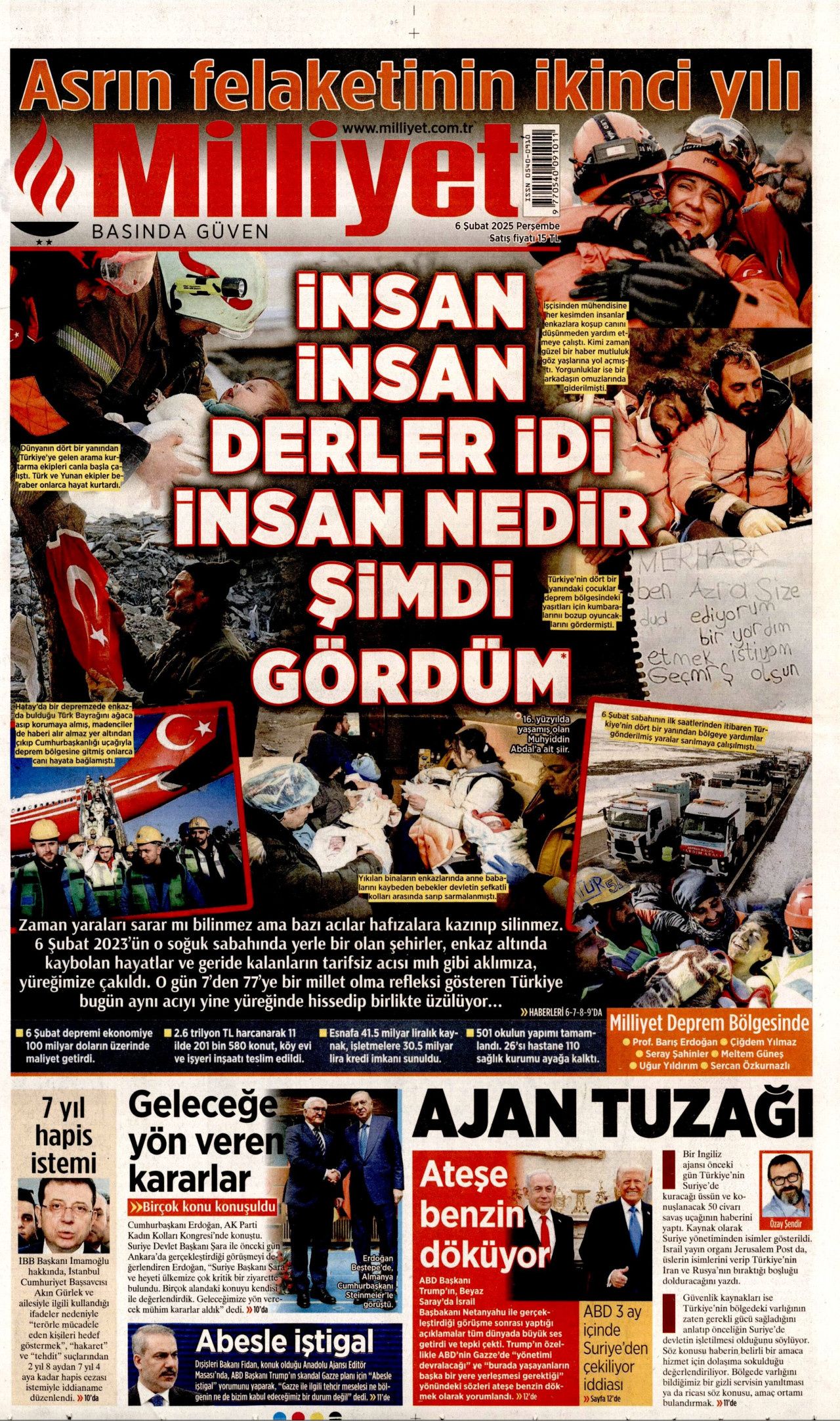 6 Şubat deprem felaketinin ikinci yılı! Acılar taze ama umut yeşeriyor! Devlet sözünü tuttu.... 4