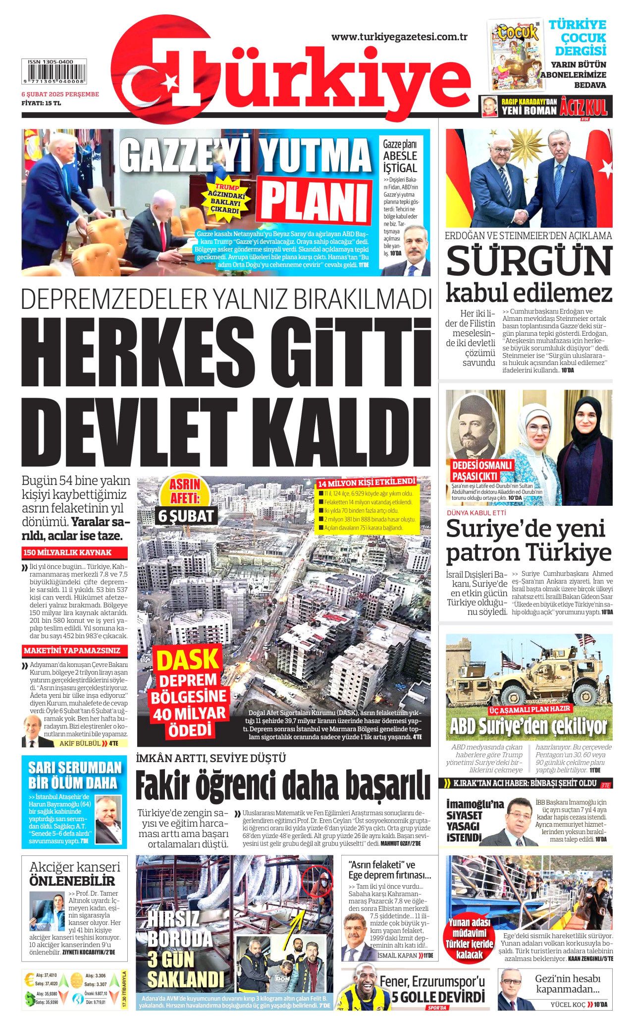 6 Şubat deprem felaketinin ikinci yılı! Acılar taze ama umut yeşeriyor! Devlet sözünü tuttu.... 10