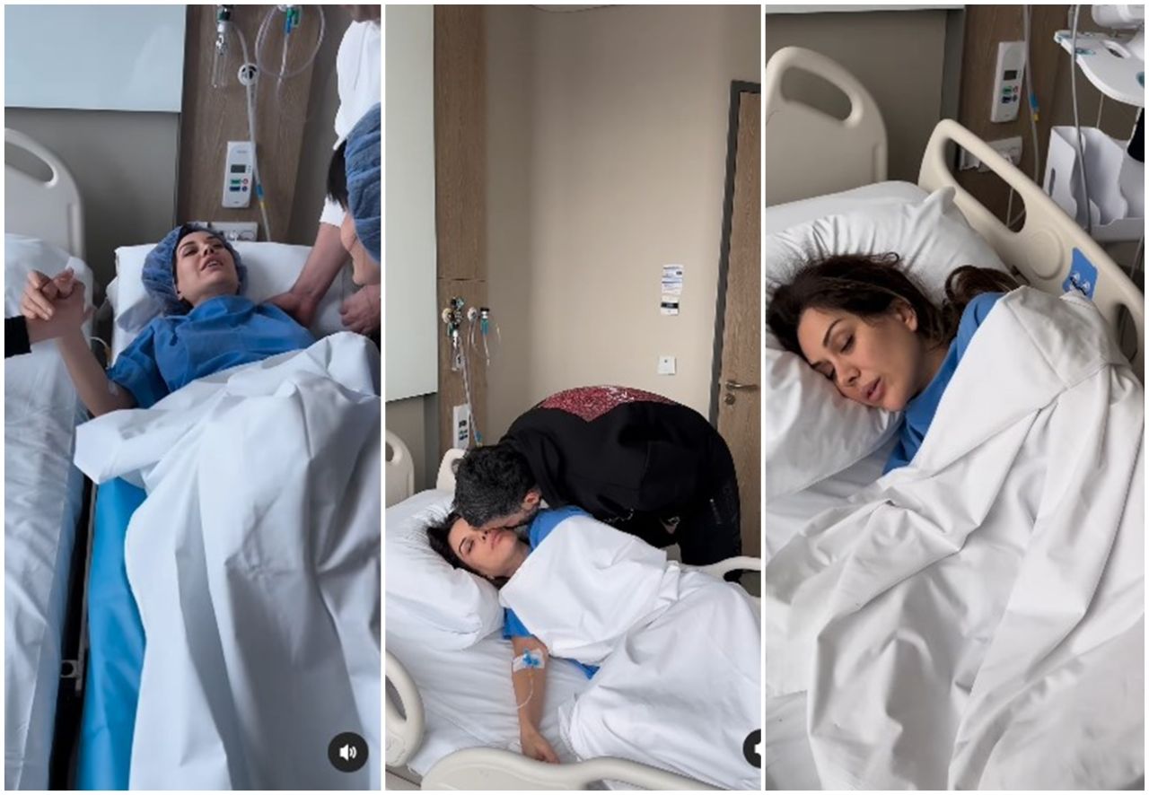 Dilan Polat tüp bebek sürecini paylaştı! Anestezi etkisindeki hallerini takipçileri samimi bulmadı 7