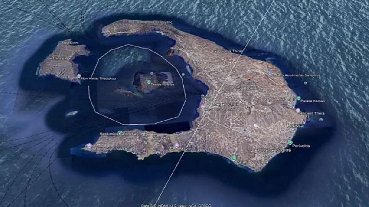 AFAD'dan korkutan Santorini raporu: Volkanik patlama ve tsunaminin etkileri ülkemize ulaşabilir... 4