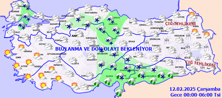 İstanbul dahil 6 il için sarı alarm! Meteoroloji uyardı: Gün boyu karla karışık yağmur etkili olacak! 11 Şubat Salı hava durumu... 7