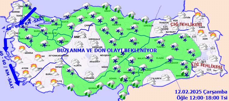 Kuvvetli ve yoğun kar geliyor! Meteoroloji'den İstanbul dahil çok sayıda kente uyarı! Yola çıkacaklar dikkat... 5