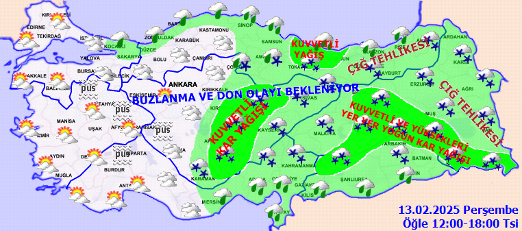 Kar İstanbul'u terk ediyor! Hava 4 derece birden ısınacak! İşte 13 Şubat Perşembe hava durumu tahminleri... 5