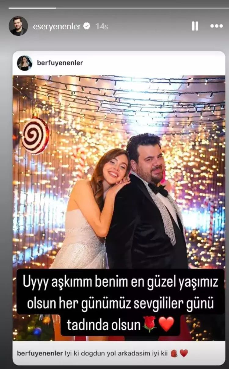 Ünlülerden 14 Şubat Sevgililer Günü paylaşımları! 1