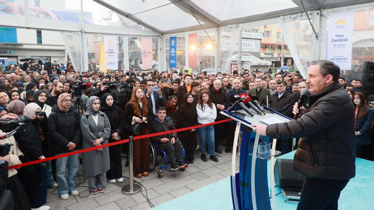 Sultanbeyli’de Aydos Kafe açıldı, ilk kahveleri Başkan Ali Tombaş ikram etti 5