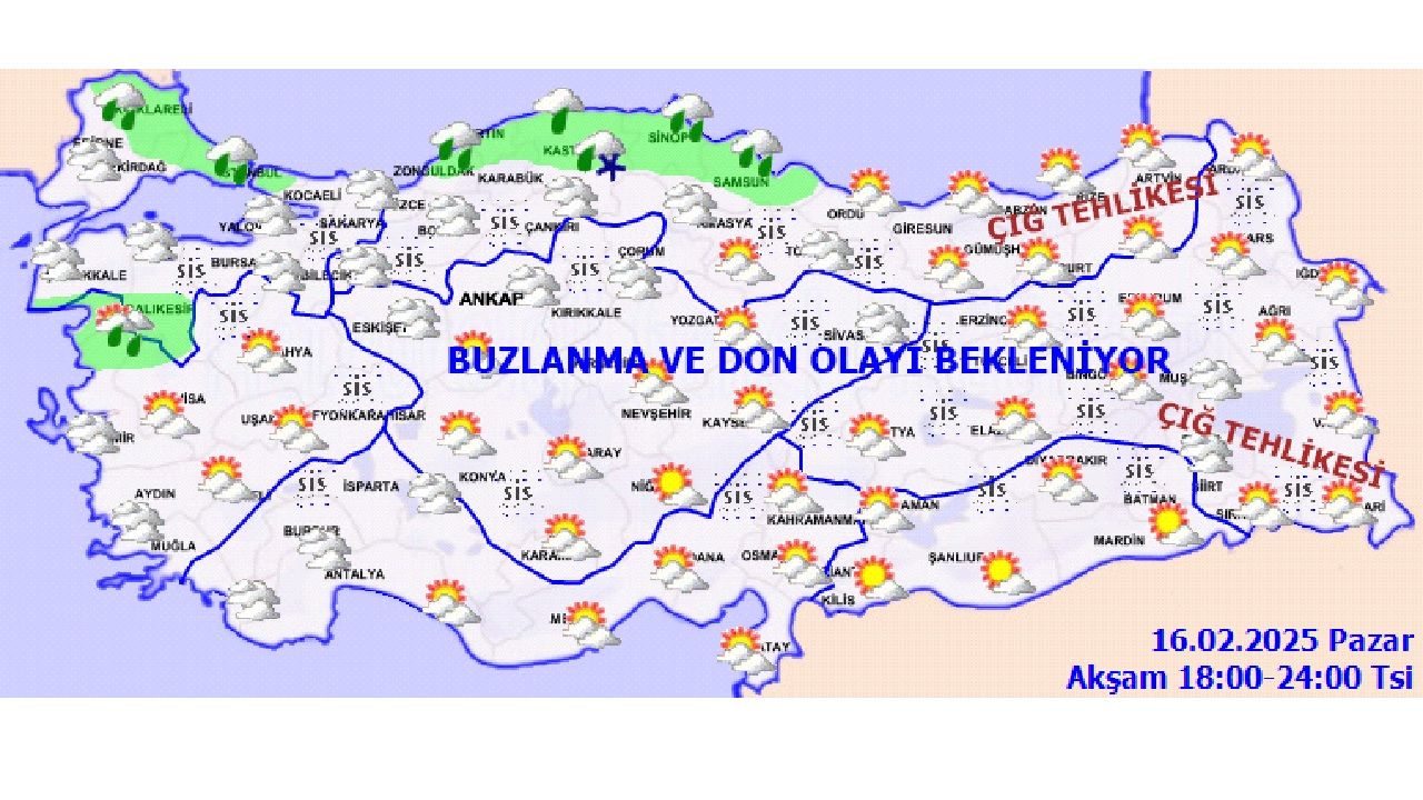 17 Şubat 2025 Meteoroloji yurt geneli hava durumu tahmin raporu yayınlandı! İstanbul başta olmak üzere çok kuvvetli geliyor... 4