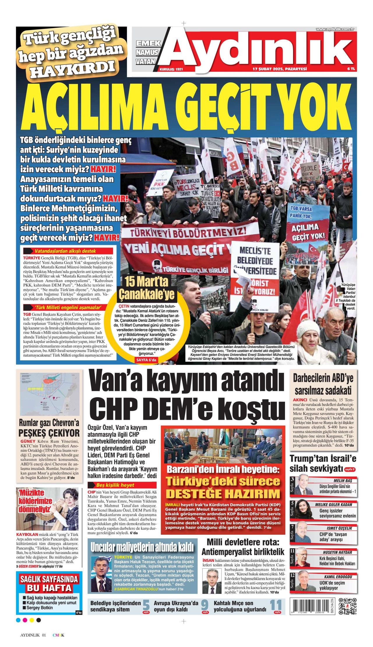 Okul zammı faiziyle iade edilecek! Emsal niteliğinde karar... Veliler bu habere dikkat! 17 Şubat Pazartesi gazete manşetleri... 16