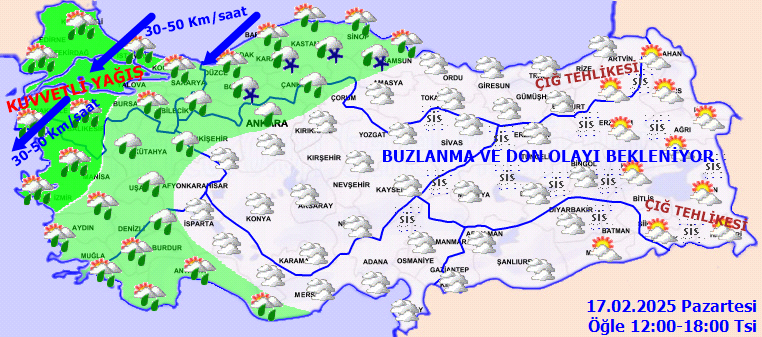 İstanbul'a kar yeniden geliyor! Bu defa daha şiddetli olacak! Kar kalınlığı 10 santimetreyi bulabilir... 6