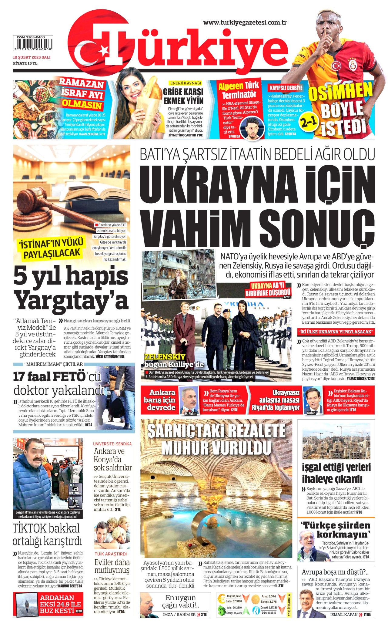 Irkçı partinin vitrin güzeli! Kadın sevgilisi göçmen kökenli... İşte bugünün gazete manşetleri: Hürriyet, Milliyet, Sabah, Takvim, Sözcü, Cumhuriyet 5