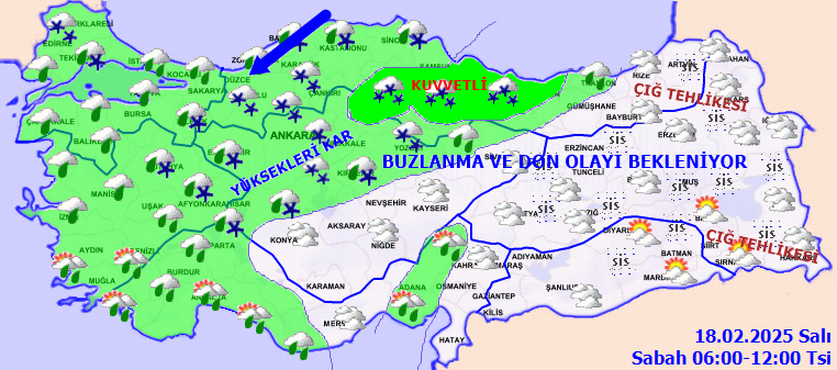 Altay Kar Fırtınası geliyor! İstanbul'u etkisi altına alacak... Günlerce sürecek! Özellikle o güne dikkat! 6