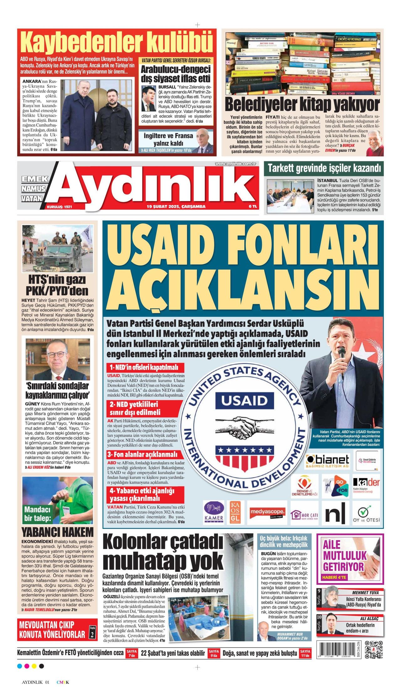 "Dünya artık barış bekliyor" Avrupa topu yine ABD'ye attı! İşte bugünün gazete manşetleri... 10