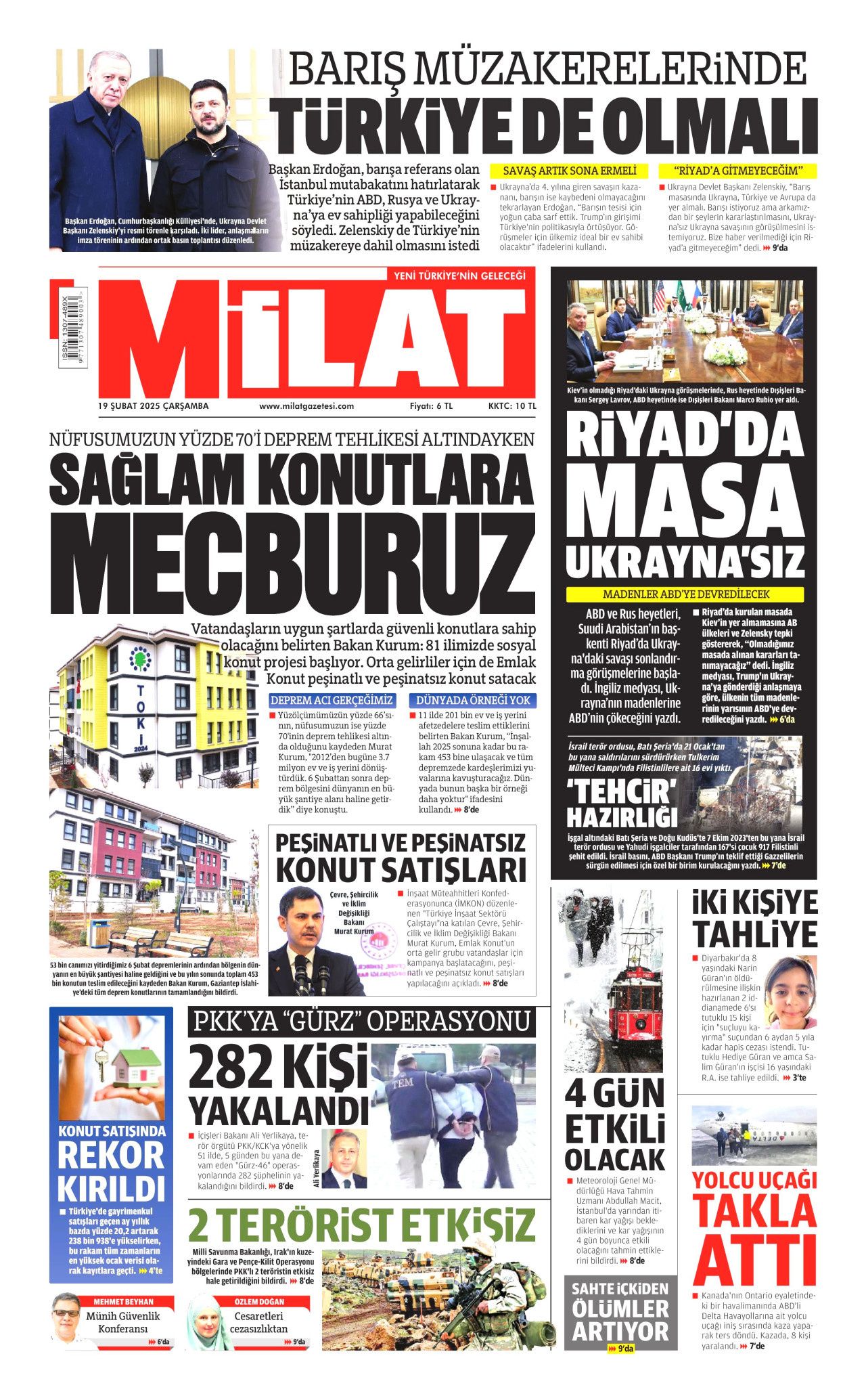 "Dünya artık barış bekliyor" Avrupa topu yine ABD'ye attı! İşte bugünün gazete manşetleri... 8