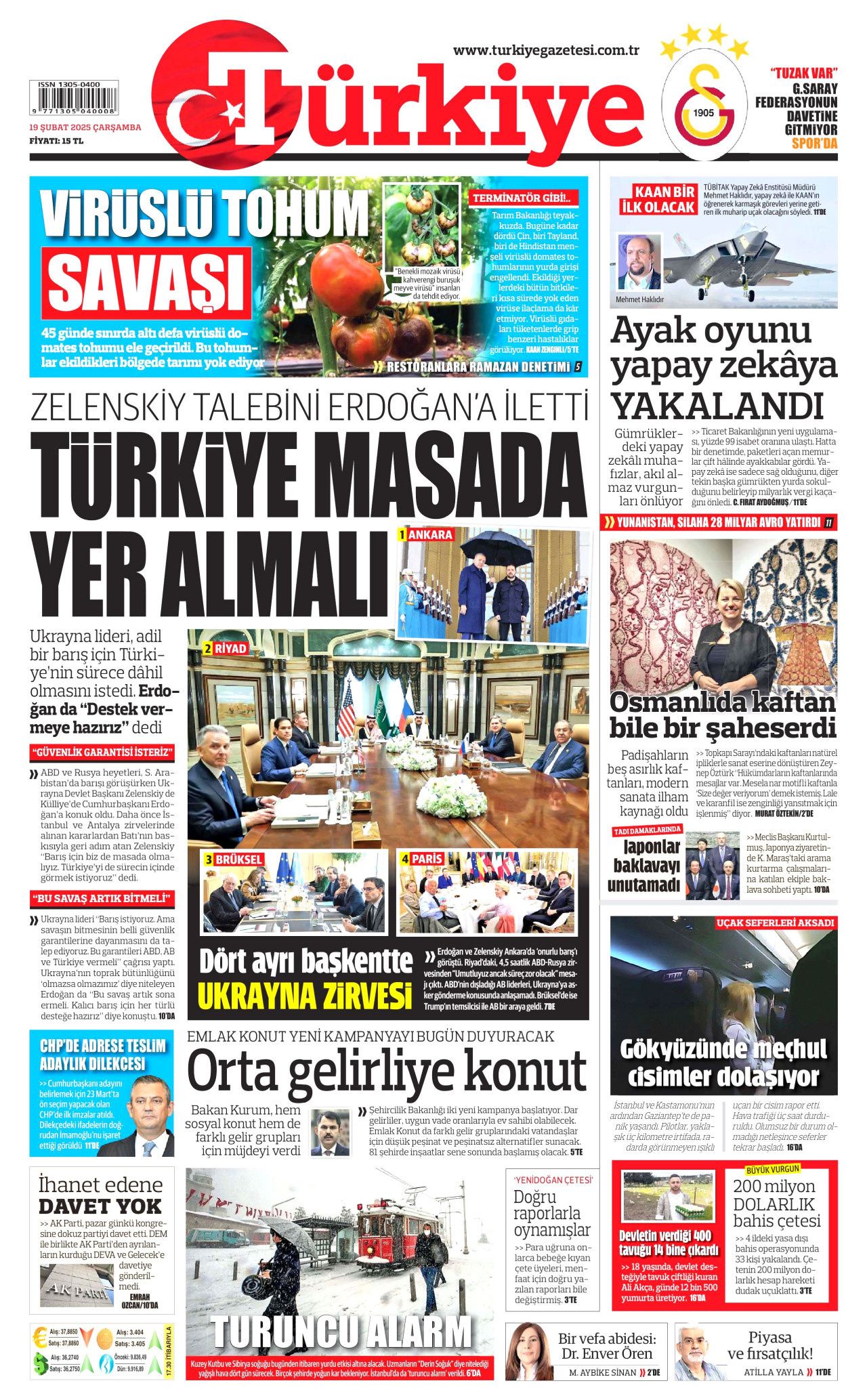 "Dünya artık barış bekliyor" Avrupa topu yine ABD'ye attı! İşte bugünün gazete manşetleri... 3