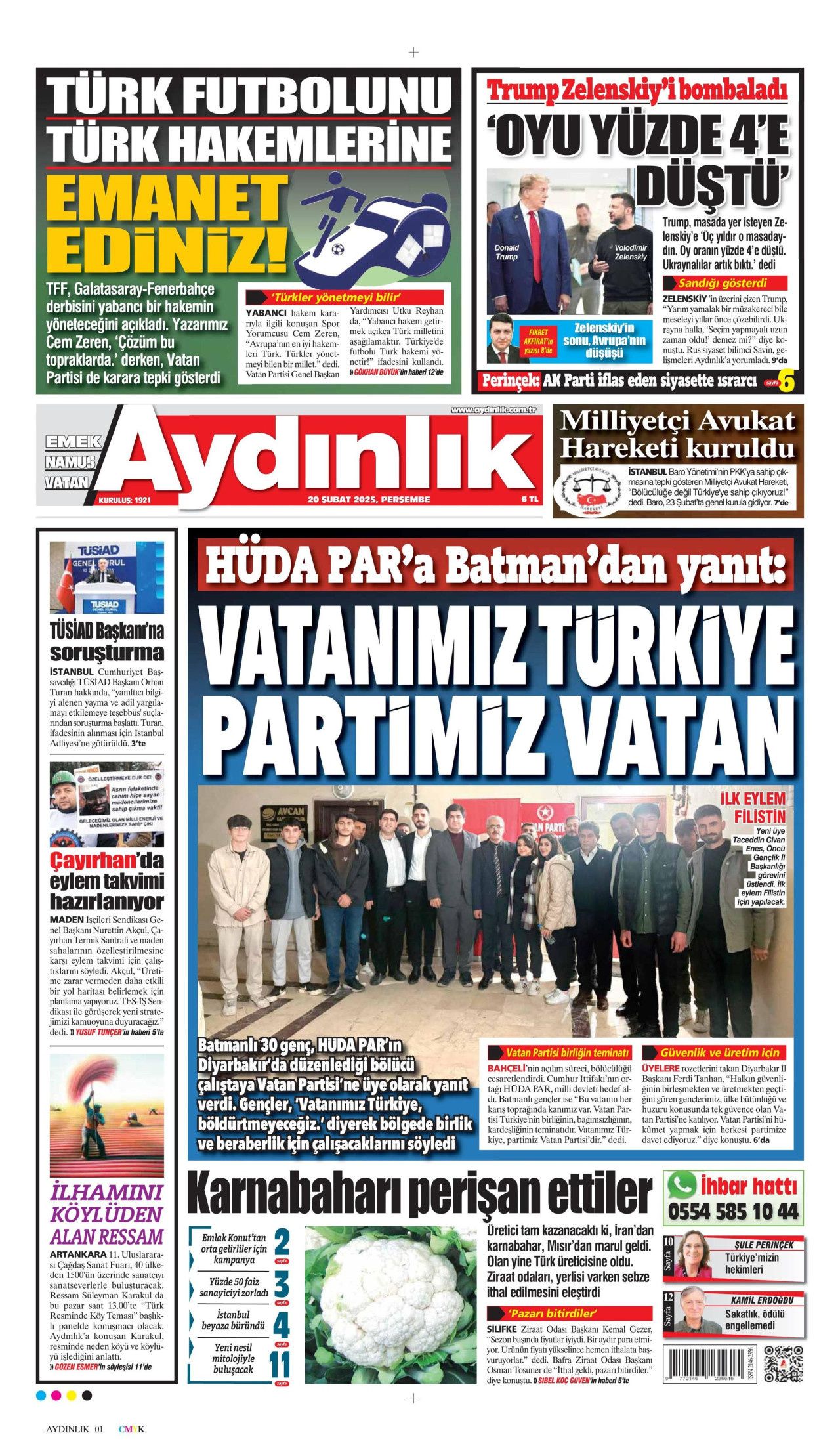"Türkiye, TÜSİAD'ın tapulu malı değil! Yeni Türkiye'de haddini bileceksin" İşte günün gazete manşetleri... 16