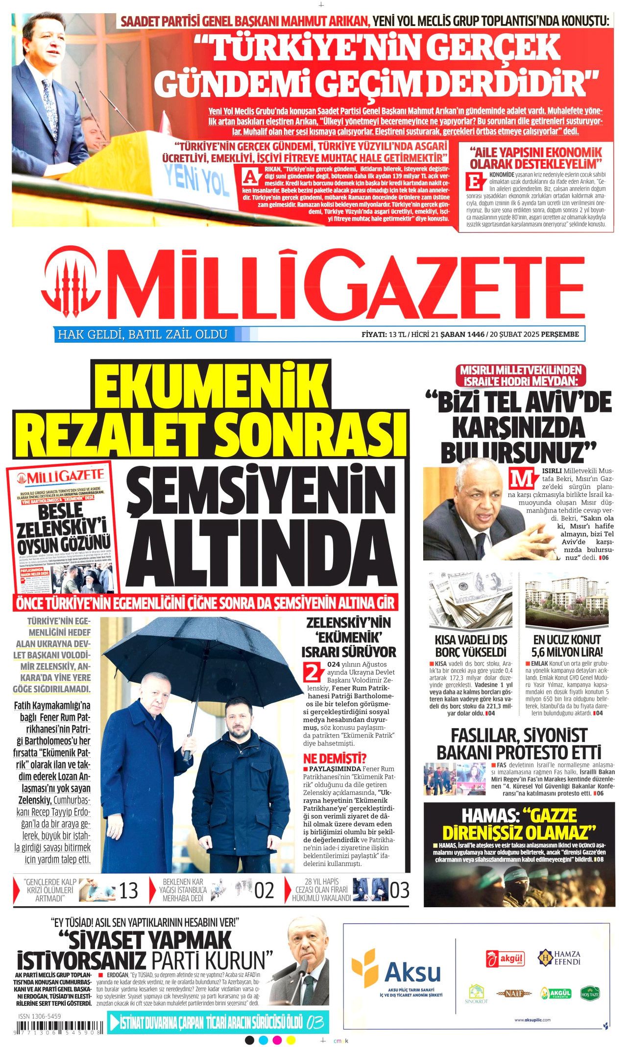"Türkiye, TÜSİAD'ın tapulu malı değil! Yeni Türkiye'de haddini bileceksin" İşte günün gazete manşetleri... 17
