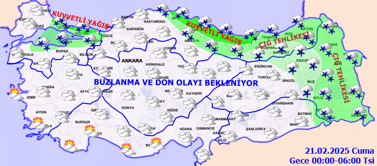 Kar yağışı kaç gün sürecek? Meteoroloji harita yayınlayıp duyurdu... İstanbul için özellikle o günlere dikkat! 10