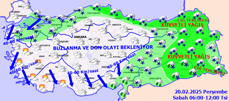 Kar yağışı kaç gün sürecek? Meteoroloji harita yayınlayıp duyurdu... İstanbul için özellikle o günlere dikkat! 7