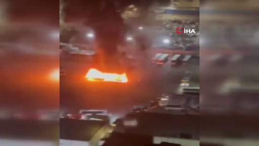 İsrail'de bombalı saldırı! Bir otobüs cayır cayır yandı! 5 bomba son anda fark edildi! 3