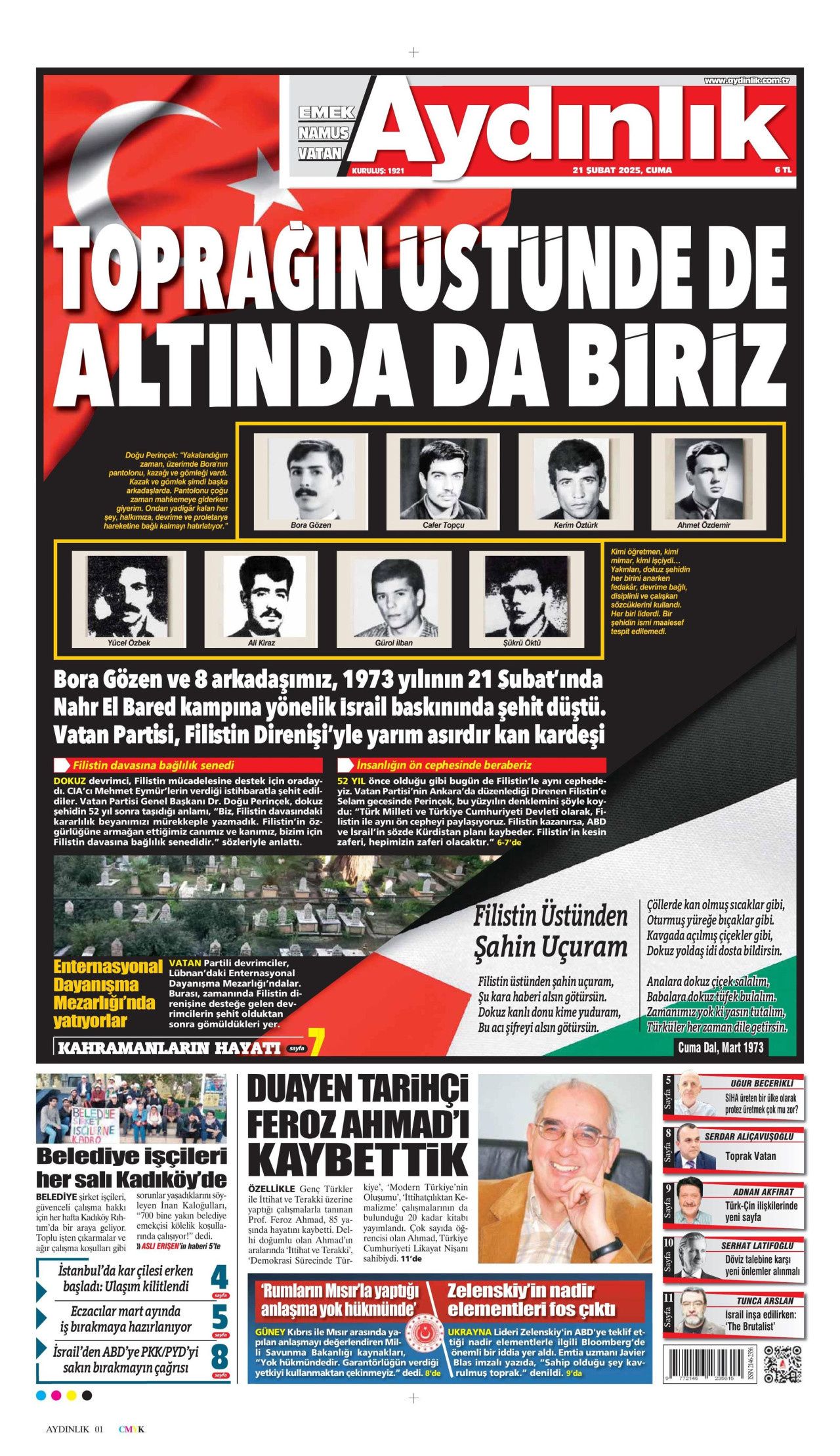 Trump bir ayda kral oldu! Dünya şaşkınlıkla izliyor: Şaka mı yoksa niyet beyanı mı? İşte 21 Şubat Cuma Hürriyet, Milliyet, Sabah, Takvim, Cumhuriyet, Yenişafak, Sözcü gazete manşetleri... 17