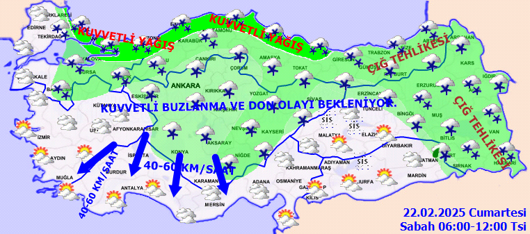 Meteorolojiden İstanbul dahil 11 il için kuvvetli kar yağışı uyarısı! Dikkat: Yollar kapanabilir 2