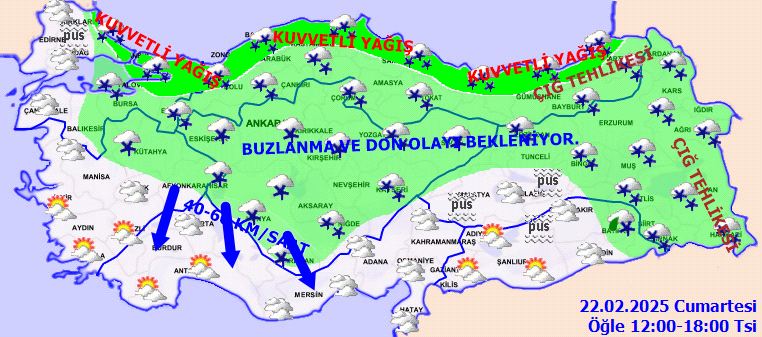 Meteorolojiden İstanbul dahil 11 il için kuvvetli kar yağışı uyarısı! Dikkat: Yollar kapanabilir 3
