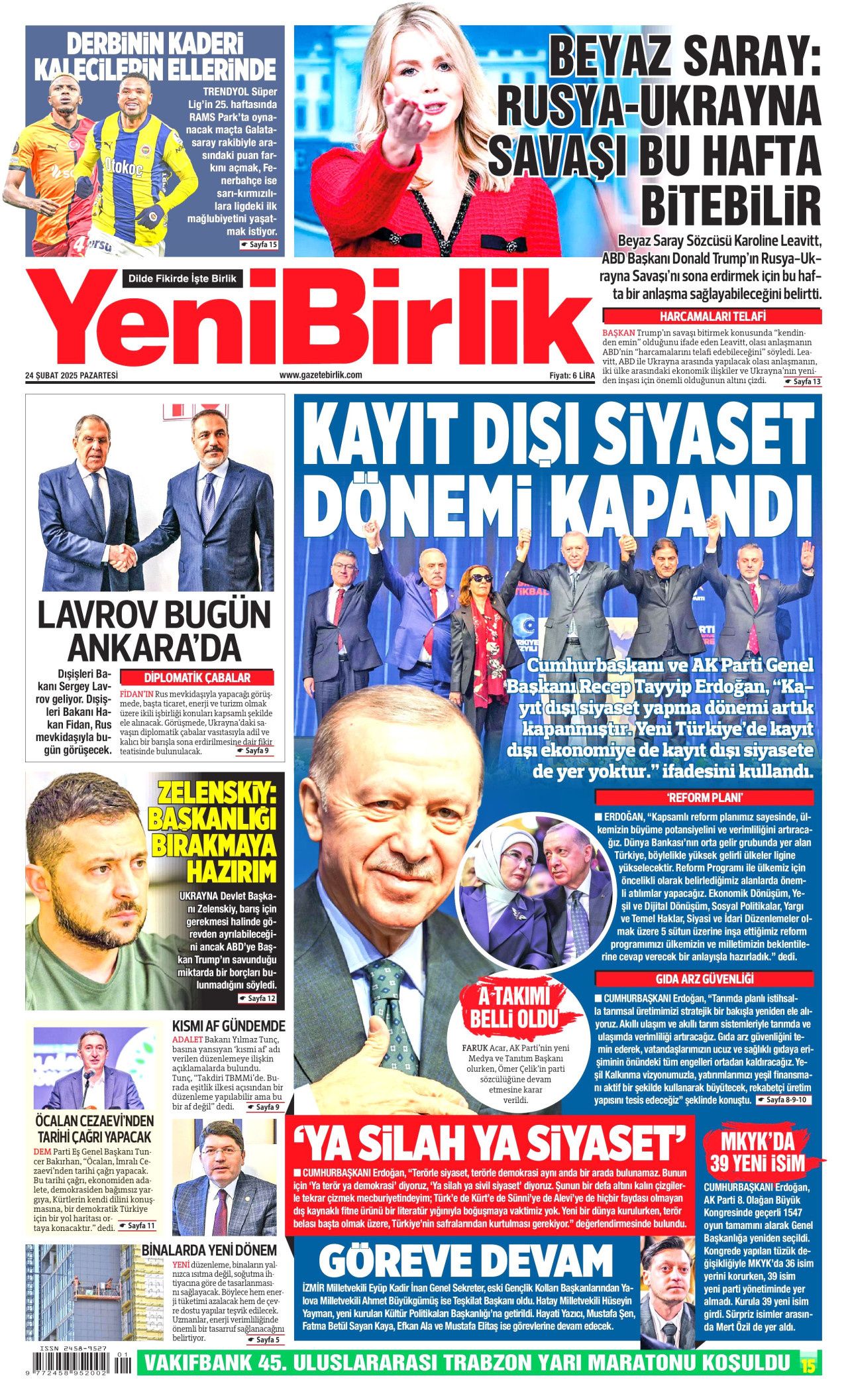 "Ya terör ya demokrasi! Yürüyüşümüzü kimse durduramaz!" Tarihi kongreyi hangi gazete nasıl gördü? Bugünün Hürriyet, Milliyet, Sabah, Takvim, Yeni Şafak, Cumhuriyet, Sözcü gazete manşetleri... 16