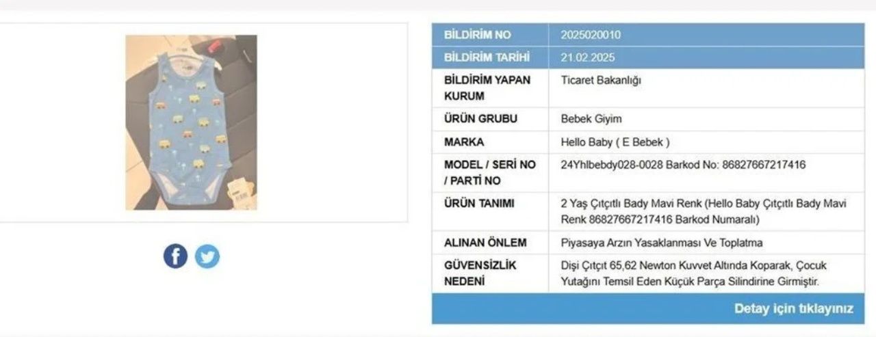 Piyasadan toplanıyor! Anne babalar dikkat! Bebeğinizin boğulma riski var 3